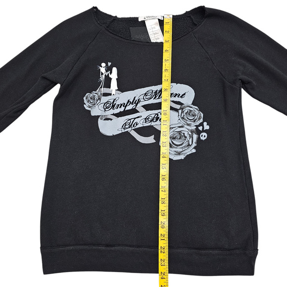 Nightmare Before Christmas Shirt Women Small Disney Park Fleece Jack Skellington - Picture 10 of 12